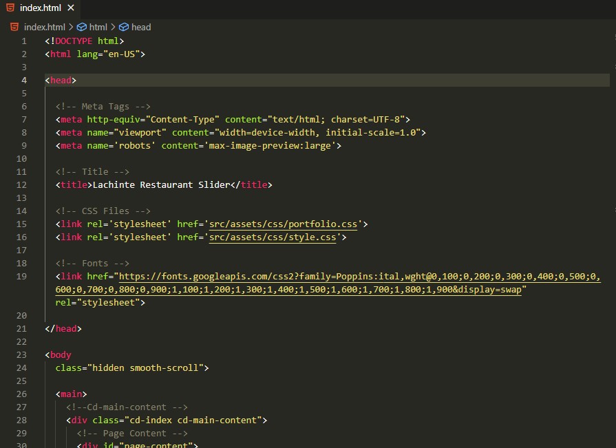 html-structure