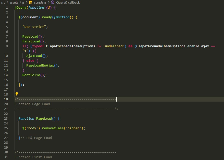 javascript-structure